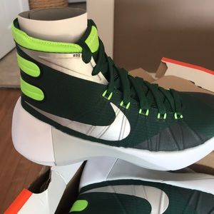 Nike green Hyperdunks
